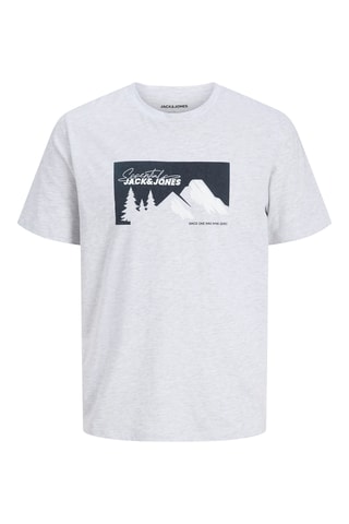 T-shirt - Blanc chiné