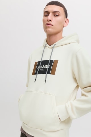Sweat à capuche - Ecru