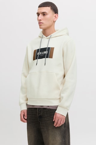 Sweat à capuche - Ecru