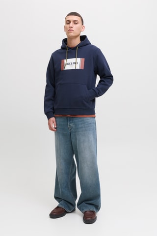 Sweat à capuche - Bleu marine