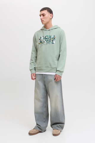 Sweat à capuche - Vert d'eau