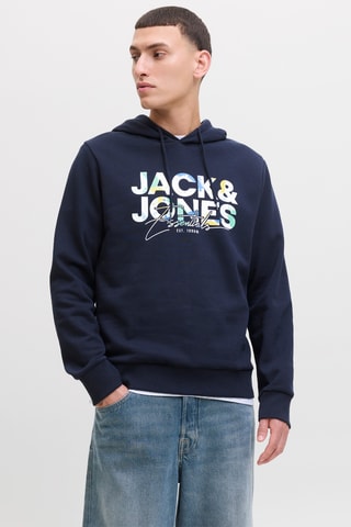 Sweat à capuche - Bleu marine
