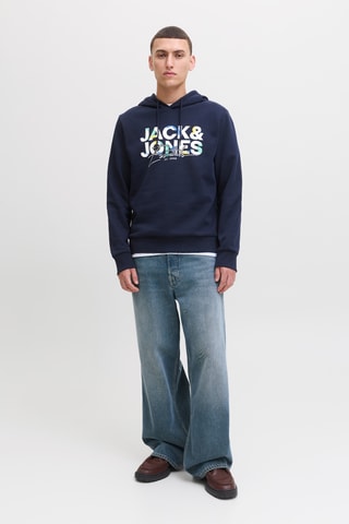 Sweat à capuche - Bleu marine
