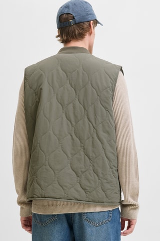 Doudoune sans manches - Vert olive