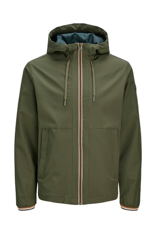 Veste à capuche - Vert olive