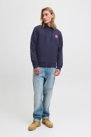 Sweat à capuche - Bleu marine