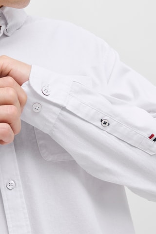 Chemise en coton biologique - Blanc
