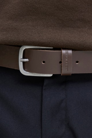 Ceinture en cuir - Marron