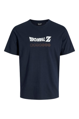 T-shirt Son Goku Dragon Ball Z - Bleu marine