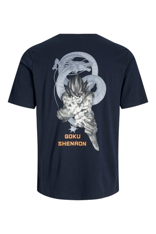T-shirt Son Goku Dragon Ball Z - Bleu marine