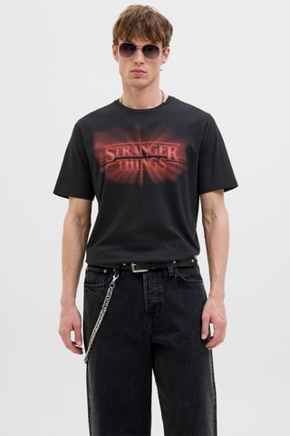 T-shirt Stranger Things - Noir