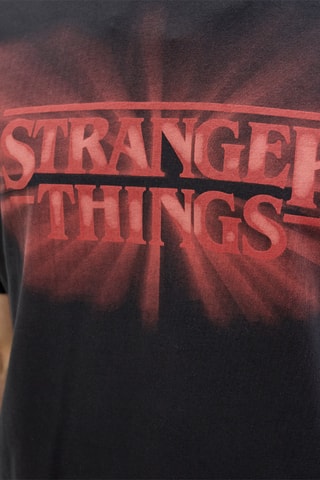T-shirt Stranger Things - Noir