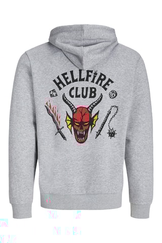Sweat Stranger Things - Gris chiné