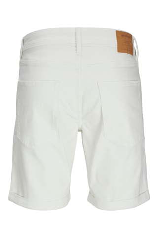 Short en jean - Blanc