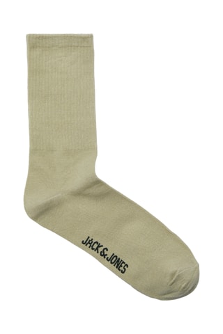 3 paires de chaussettes - Gris foncé et vert