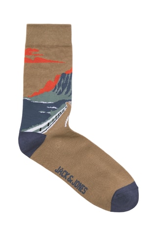 3 paires de chaussettes - Gris et beige