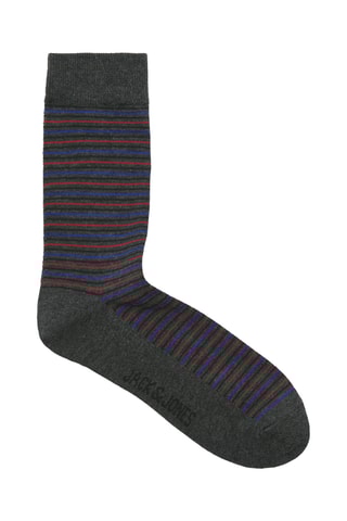 3 paires de chaussettes - Gris foncé chiné et noir