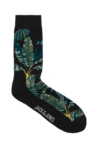 3 paires de chaussettes - Noir, rouge et vert
