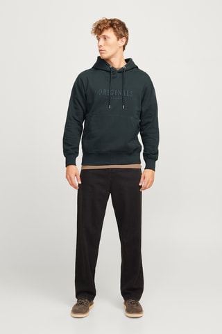Sweat à capuche - Vert foncé