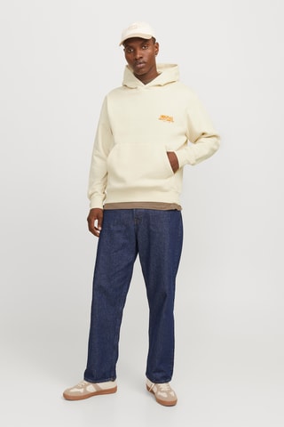 Sweat à capuche - Ecru