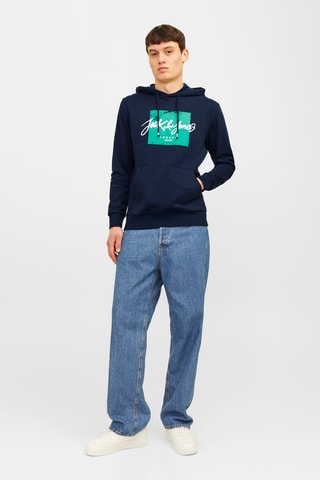 Sweat à capuche - Bleu marine
