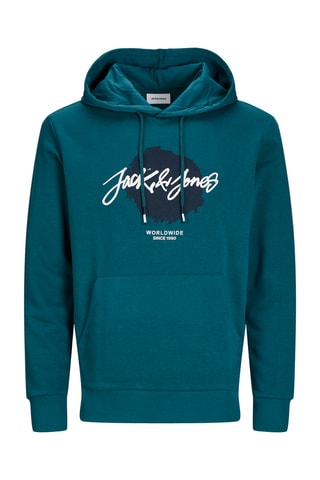Sweat à capuche - Bleu