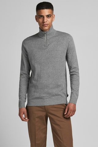 Pull - Gris clair chiné