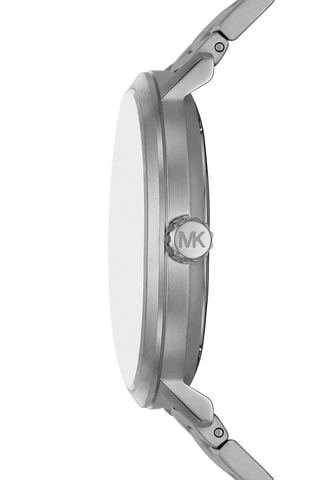 Montre à quartz en acier Blake Argenté et noir