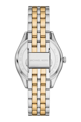 Montre à quartz en acier - Argenté et doré