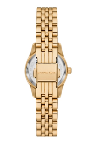 Montre à quartz en acier - Doré