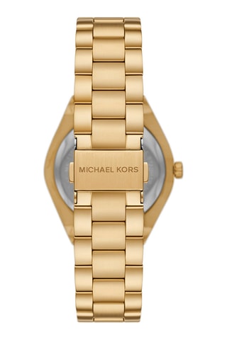Montre à quartz en acier - Doré