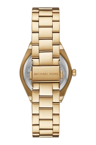 Montre à quartz en acier - Doré