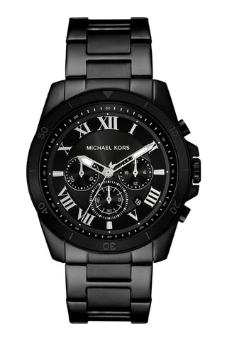 Montre à quartz en acier  Chronographe - Noir