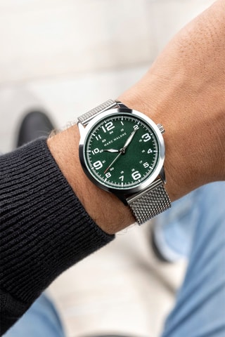 Montre à quartz en acier inoxydable - Marc Malone