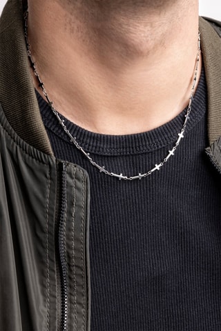 Collier - Argenté - Marc Malone