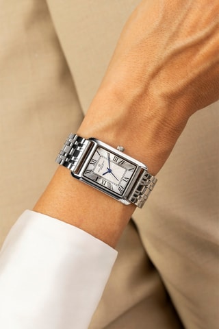 Montre à quartz en acier - Argenté - Frederic Graff