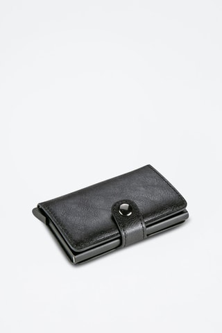 Portefeuille en cuir - Monomen - Noir