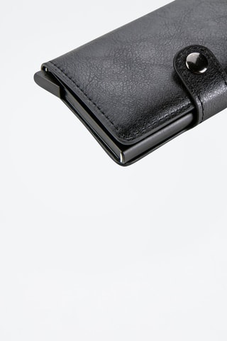 Portefeuille en cuir - Monomen - Noir