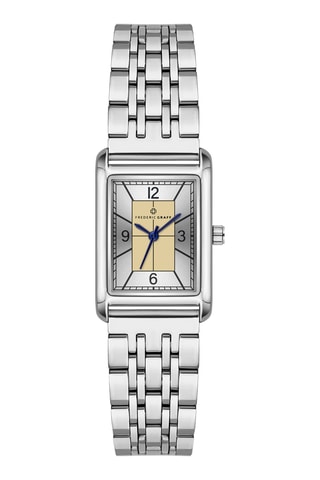 Montre à quartz en acier - Argenté - Frederic Graff