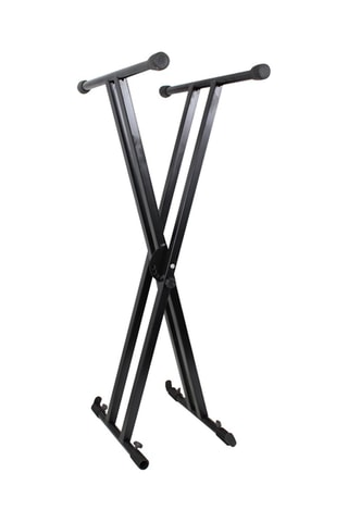 Stand clavier double - Noir