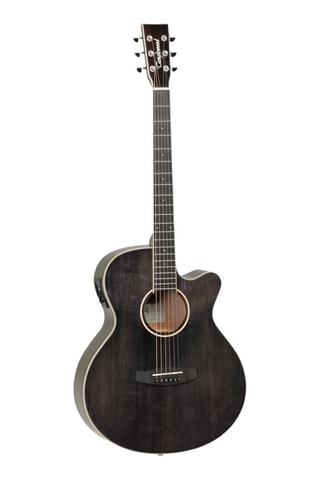 Guitare acoustique Winterleaf TW4 CE BS CN - Dès 10 ans - Noir
