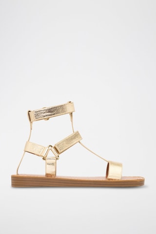 Romeinse Sandalen - Goudkleurig