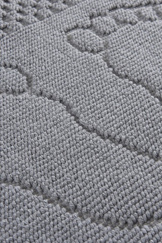 Tapis de bain Foet - Gris - 35 x 60 cm