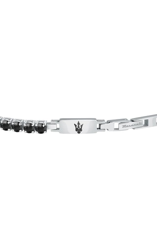 Bracelet Tennis - Plaqué ion noir