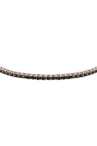 Bracelet Tennis - Argent plaqué or rose