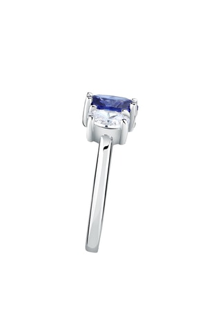 Bague - Blanc et bleu