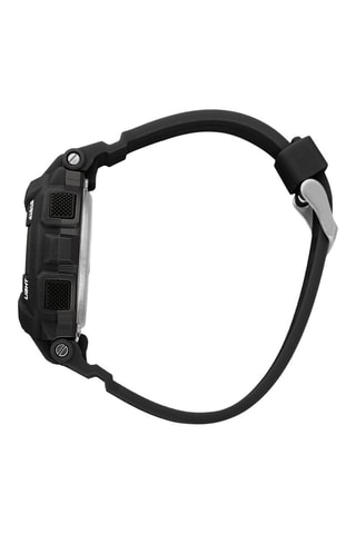 Montre digitale en polyuréthane Ex-36 - Noir et blanc