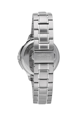 Montre à quartz en acier 270 - Argenté et noir