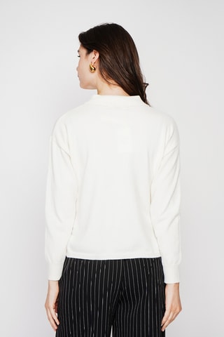 Camisola oversized - Branco