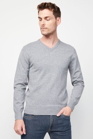 Camisola - Cinzento mesclado